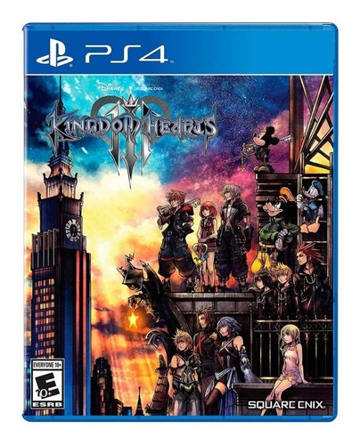 Kingdom Hearts 3 Square Enix Ps4 Sellado Físico
