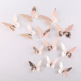 72 Pegatinas De Mariposas, 12 Cm, 10 Cm, 8 Cm, Diseño Hueco