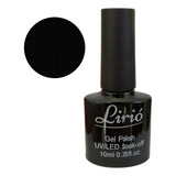 Esmalte Em Gel Preto Unhas Led Uv 7.5ml D&z Dez Dz 1 Und