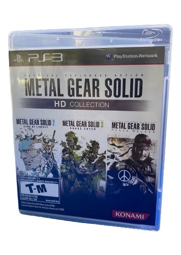Jogo Ps3 Metal Gear Solid: Hd Collection Físico