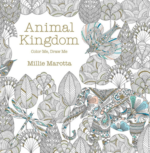 Libro Para Colorear Animal Kingdom/ Reino Animal /mandala