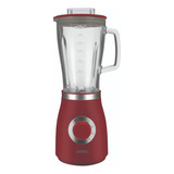 Licuadora De Vaso Atma Con Jarra De Vidrio 500w Li8444rn Color Rojo