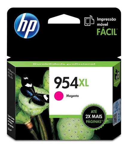 Cartucho De Tinta Hp 954xl Magenta Original (l0s65al)