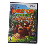 Donkey Kong Country Returns Wii Original Usado 