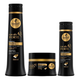 Kit Sh 500ml Cond 300ml Máscara 300gr Haskell Cavalo Forte