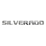 Emblema Silverado Letras Cromadas ( Tecnologia 3m) Chevrolet Chevette