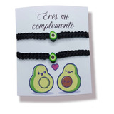 Pulseras De Pareja En Dúo Aguacates Amor Parejas Aniversario