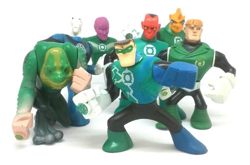 Lote Linterna Verde - Dc Action League - Los Germanes