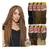 Jumbão Super X Jumbo Cabelo Para Tranças Box Braids + Brinde