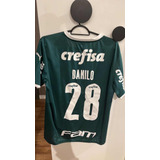 Camisa Palmeiras De Jogo Autografada