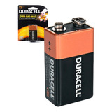 Bateria 9v Alcalina Duracell Retangular Controle Remoto