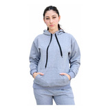 Buzo Canguro Mujer Frizado - Con Capucha - Hoodie Premium