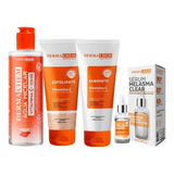 Kit Skincare Clareador Vitamina C Com Serum Melasma