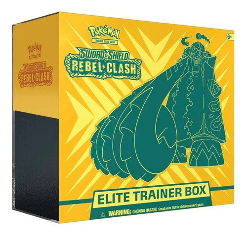  Pokemon Tcg- Elite Trainer Box -rebel Clash - Espanol