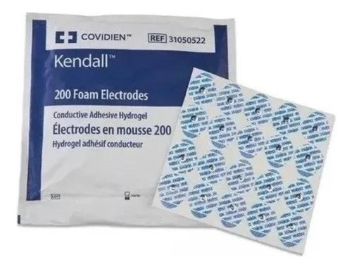 Electrodos Descartables Kendall Meditrace 200 X 200 Unidades Color Blanco