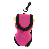 Clip Para Soporte Bolsa Pelota Golf Golfista Deportivo Rosa