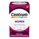 Multivitamínico Centrum Mulher 100 Tablets - Women Importado