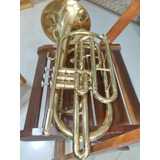 Trombonito Sib Bm Usado Bem Conservado 