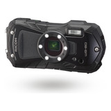 Ricoh Wg-80 Cámara Digital Impermeable Negra A Prueba De G.