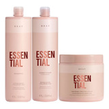 Braé Essential Shampoo E Condicionador 2x1l + Máscara 500gr