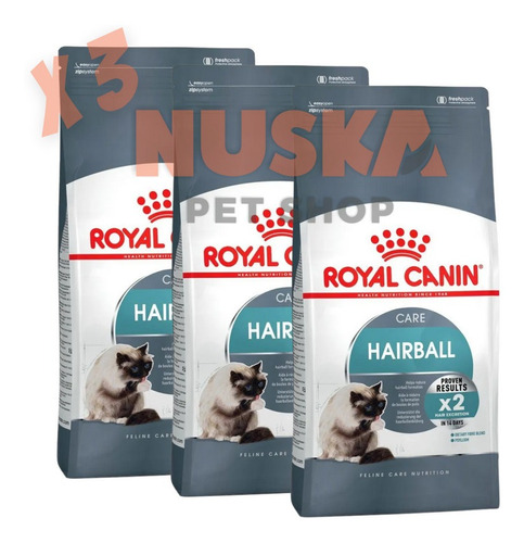 Royal Canin Hairball Care Cat 1.5 Kg X 3 Unidades Gato Pelos