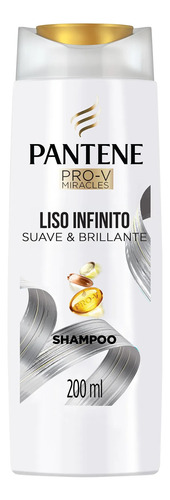 Shampoo Pantene Pro-v Miracles Liso Infinito 200ml