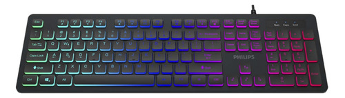 Teclado Gamer Philips Retroiluminado G264 Rainbow- Revogames