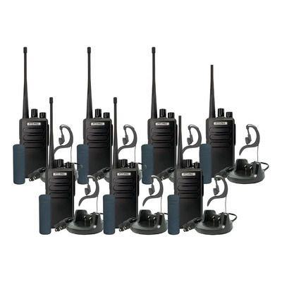 Radios UHF PTT Pro Pro1000 2km 16 Canales Compatibles Motorola Kenwood | Envío gratis
