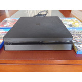 Sony Playstation 4 Slim 500 Gb + Cables + 4 Juegos Fisicos