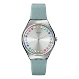 Swatch Reloj Unisex Gleam Team (modelo: Syxs144), Gris, Mod.