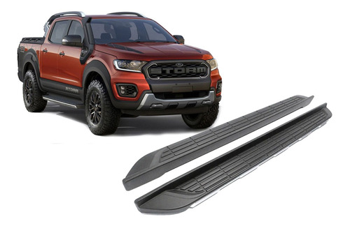 Pisadera Negra Ford Ranger 2012-2019 Tipo Original