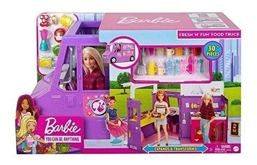 Barbie Carro Food Truck 