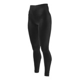 Calza Mujer Negra Larga Biker Deportes Lycra 