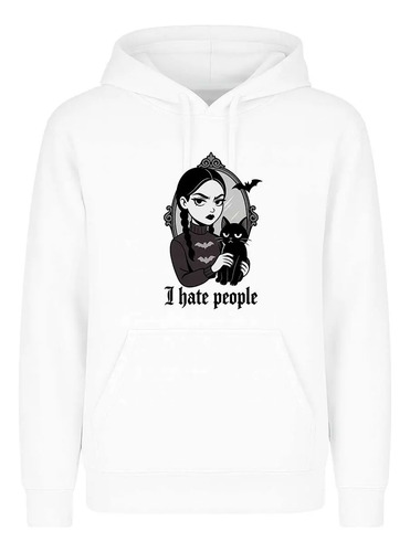 Sudadera I Hate People Gótica Divertida Regalo Fans Serie