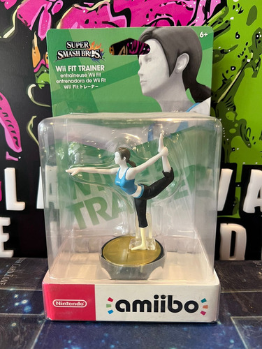 Amiibo Wii Fit Trainer  Super Smash Bros