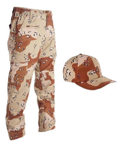 Pantalón Camo 707 B.d.u 6-color Desert Sk7 By 707 Tactical