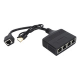 Divisor De Internet Rj45 De 1 A 4 Salidas Gigabit Ethernet 1