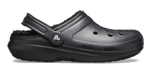 Crocs Classic Lined -black-