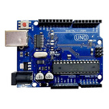 Placa Compatível Arduino Uno R3 Dip Atmega328p Ch340g