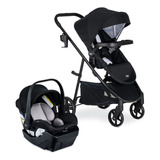 Cochecito Bebé Britax Willow Brook Convertible Con Huevito Color Onyx