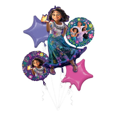 Globos Encanto Disney (5 Piezas) Multicolor