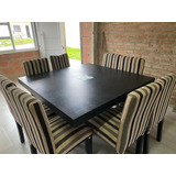 Vendo Mesa Con 8 Sillas Chenille