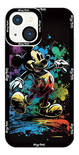 Funda De Silicona Mickey Mouse Para iPhone 15, 14, 13, 12, 1