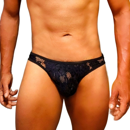 Cueca Calcinha Masculina Cueca Jockstrap Renda Exclusiva Sp