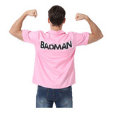 Halloween Anime Men's Badman Vegeta Pink Pink Basic Collar C