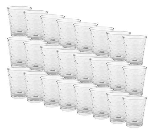 Vaso Vidrio Tallo Corto Modelo Fresh Durax X24