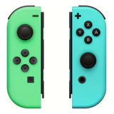 Control Compatible Nintendo Switch Joycon Verde/azul Vibra