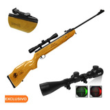 C Rifle De Copitas Con Mira Diabolo Calibre 5.5 Mendoza 2229