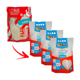 3 Areia Cristais De Sílica Grossa Great Pets Gatos 1,6kg