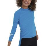 Rashguard Playa Speedo Long Sleeve Azul Niños 8128628-853